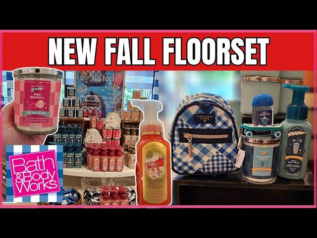 NEW FALL FLOORSET - NEW FALL CANDLES, SOAPS & ACCESSORIES at Bath & Body Works #bathandbodyworks