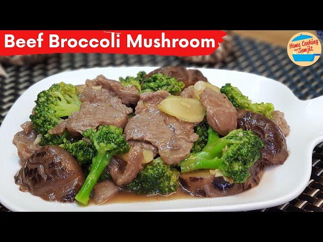 Stir Fry Beef with Broccoli & Mushroom Recipe