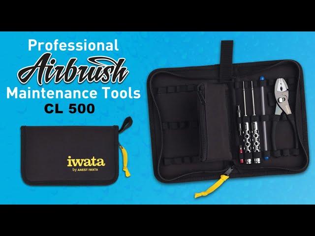 How to Use Each Tool in the Iwata Professional Maintenance Tools Set