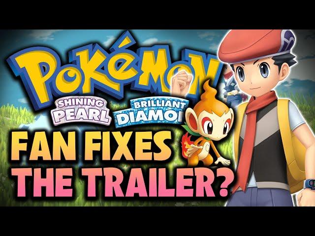 A Fan Fixes Pokémon Brilliant Diamond & Shining Pearl