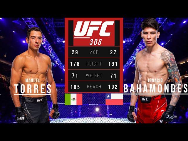 MANUEL TORRES vs IGNACIO BAHAMONDES FULL FIGHT UFC 306