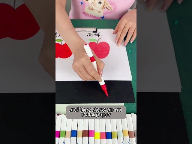 Acrylic Markers: Vibrant Colors & No Bleed | Perfect for Kids & Artists! #acrylicmarkers