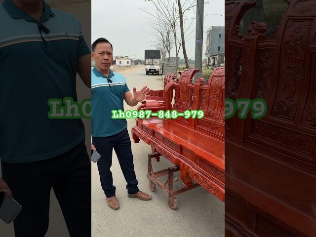 Có gì đặc biệt trên bộ tần thủy hoàng gỗ Hương đá ván 2 khuôn 4 yếm 4 cm giá 31t @đồ gỗ Quang Định.