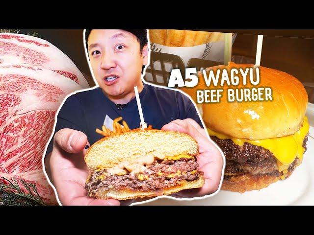 RARE "Citrus Fed" Wagyu Beef STEAK & GREATEST A5 Wagyu Beef Burger in Las Vegas