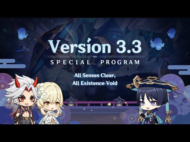 Version 3.3 Special Program｜Genshin Impact