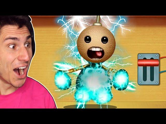 I ELECTROCUTED THE BUDDY! | Kick The Buddy