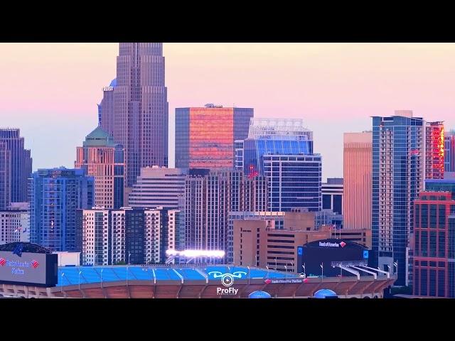 Pastel Sunset | Charlotte NC | 4K Drone Video