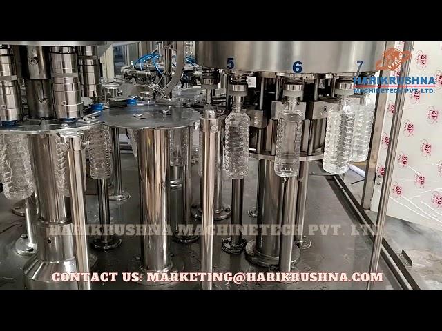 3 in 1 Trio-Block (Rinsing, Filling & Capping) Machine | RFC Packaging Line