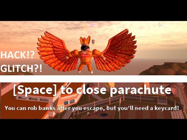 Jailbreak Parachute glitch, how do it & What it doing