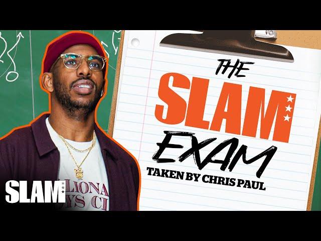 Chris Paul went WAAAAY Back in a Quiz about Himself ⏪ | SLAM Exam