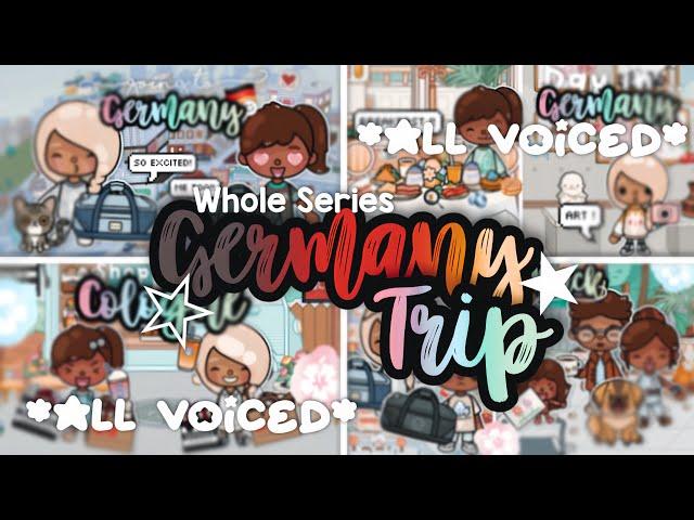 *32 Minutes FULL* Germany Trip Series w/ Avery & Harper  *with Voice ️* Toca Boca Life World 