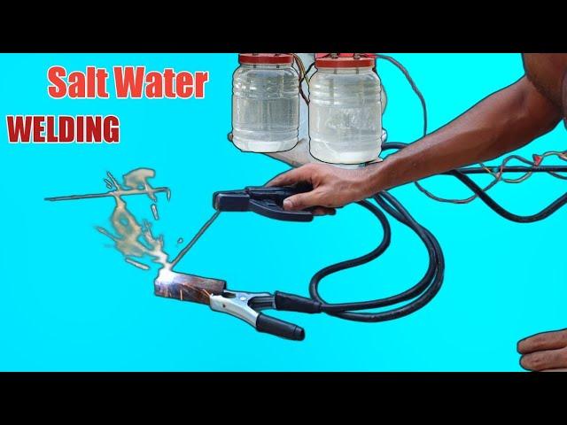 i make 220v free welding machine from 1.5Kg salt water, 2025 Best future Idea