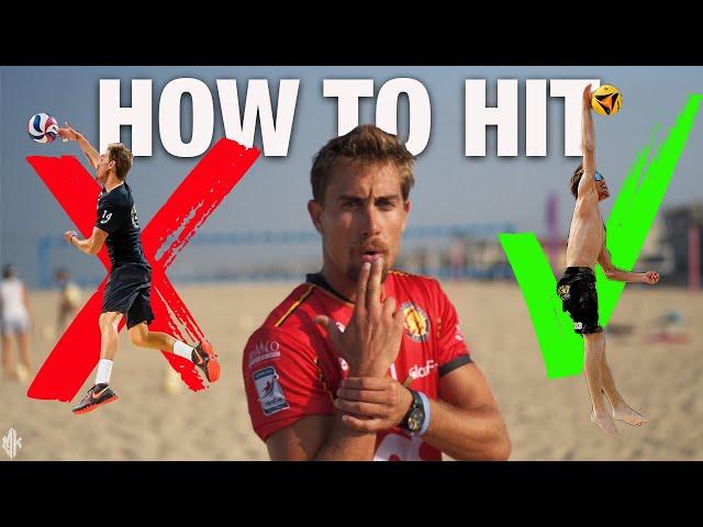 How to Hit a Volleyball on the Beach | Indoor to Beach Volleyball