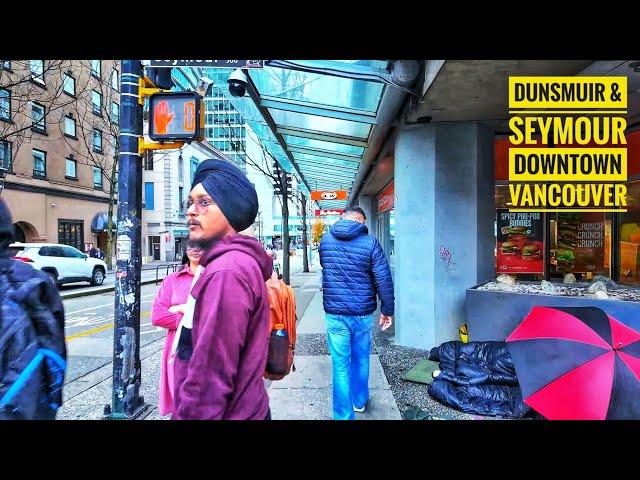 Vancouver Walk  - Chinatown to West End (Narrated)