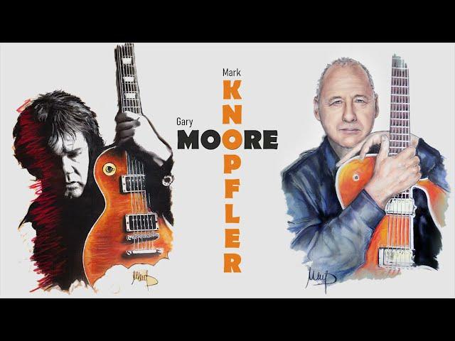 Let It Be (Ferry Aid 1987) | Gary Moore & Mark Knopfler Solos