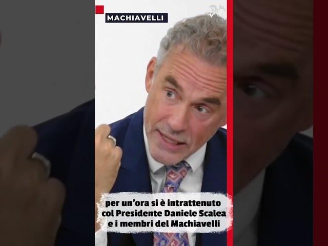 Jordan Peterson al Centro Studi Machiavelli #shorts