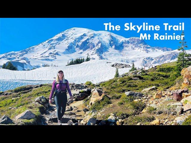 Skyline Trail: Route Options and Hiking Prep! Mount Rainier National Park