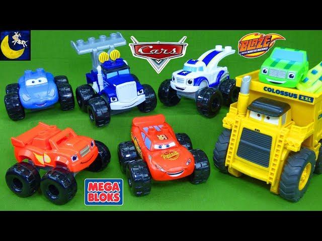 Mega Bloks Blaze and the Monster Machines Disney Cars Lightning McQueen Colossus XXL Fun Wrong Toys