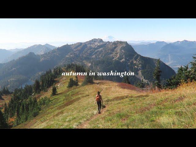 my first backpacking trip (alpine lakes wilderness) | fall weekend diaries