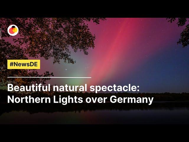 Beautiful natural spectacle: Northern Lights over Germany | #NewsDE