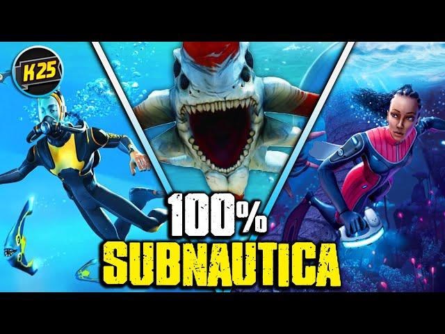 I Survived 200 Days in Subnautica to complete 100% - The Movie