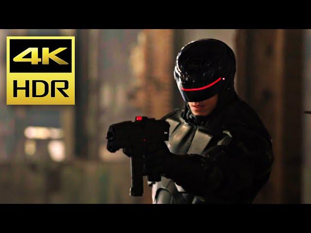 Robocop (2014) - Shooting Training Scene | 4K HDR