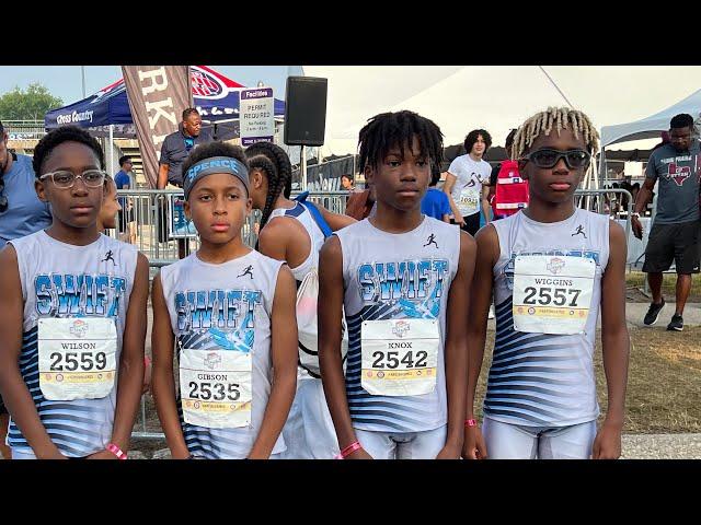 Spencer Gibson 4x400 Meter AAU Junior Olympics Track Meet (08-04-23)