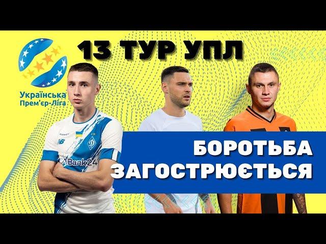 УПЛ 13 ТУР Динамо-Полісся Шахтар-Зоря Кубок України – жеребкування. Єврокубки. Новини #футбол