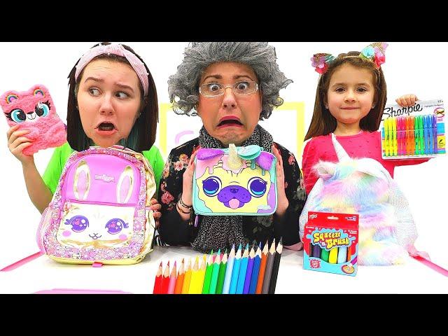 Ruby and Bonnie Play Back to School Switch Up Challenge