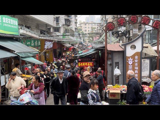 China Guiyang Youzha Street Market Exploration, Street Food