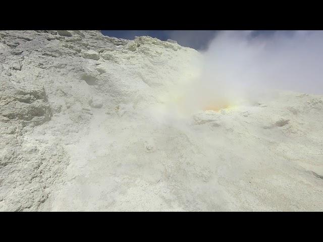 Damavand - sulfur hole near the summit - Iran