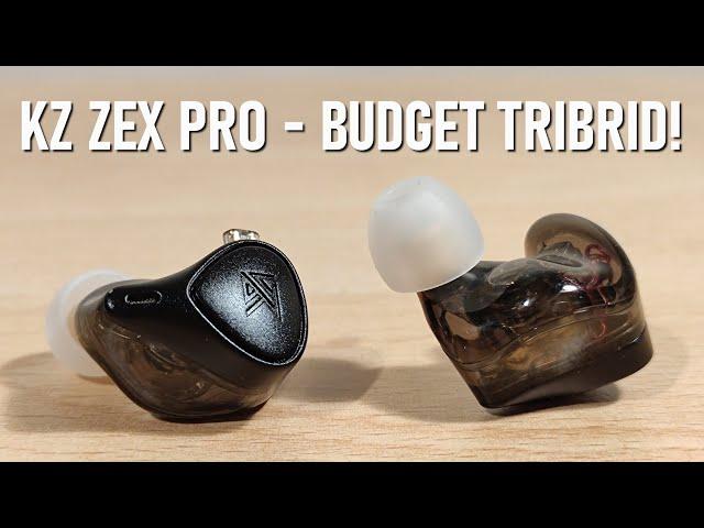 KZ X Crinacle CRN (ZEX Pro) Review - $30 Tribrid and best KZ so far!