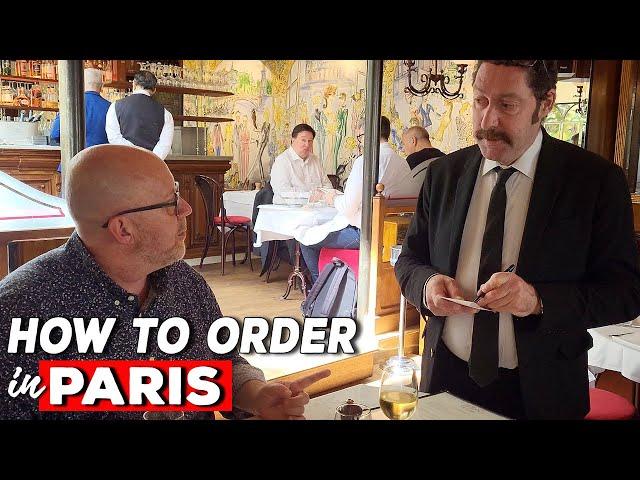 10 Things to KNOW about ORDERING FOOD in a French Restaurant