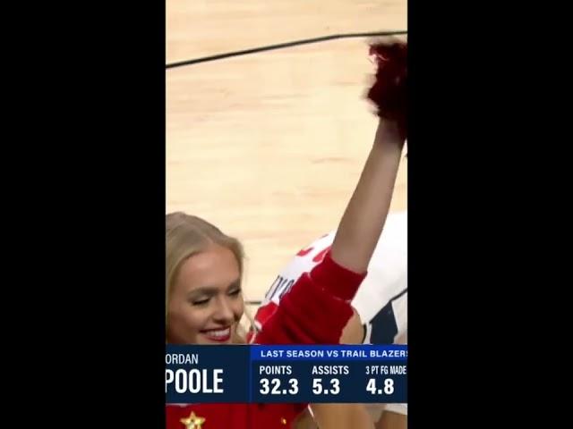 JORDAN POOLE HAD TO PEAK AT CHEERLEADER FOR SEC! THEN DID THIS!