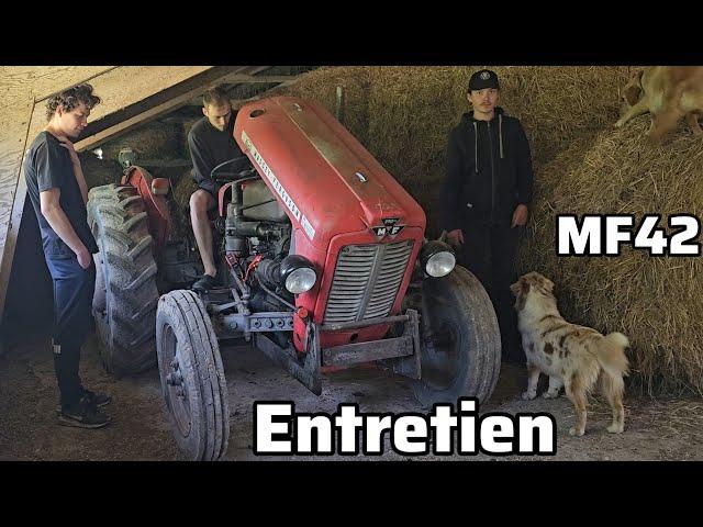 Entretien du Massey ferguson