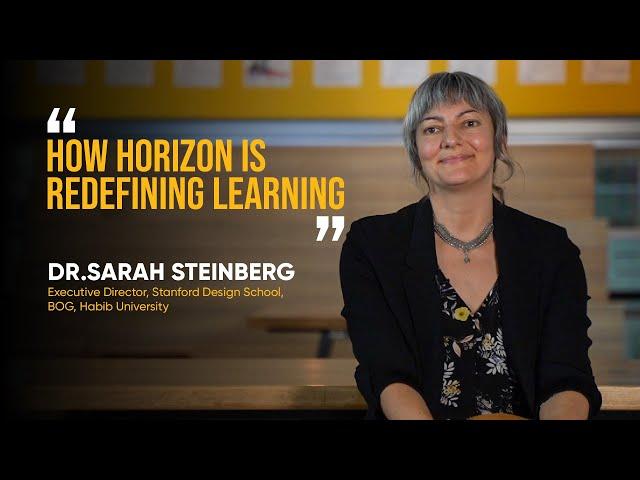 Dr Sarah Greenberg on the Launch of Horizon | Habib University