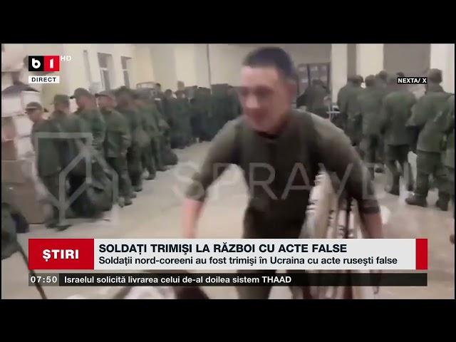 SOLDAȚI TRIMIȘI LA RĂZBOI CU ACTE FALSE_Știri B1TV_20 oct. 2024