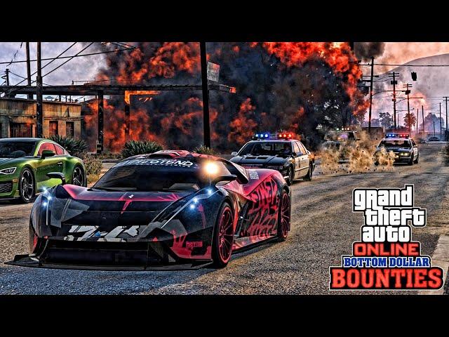 GTA ONLINE|| Bottom Dollar Bounties|| NEW DLC !  #gta5 #gta5online