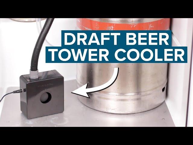 Draft Beer Tower Cooler: Keep your Beer Cold from Keg to Faucet