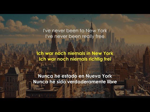 Udo Jürgens - Ich war noch niemals in New York (English, Deutsch & Español)