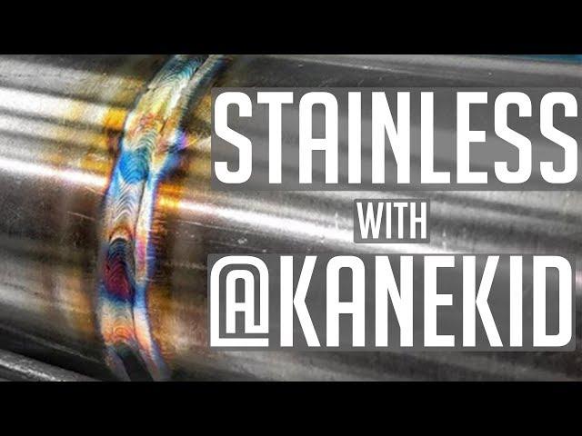  TIG Welding Stainless Steel with @kanekid