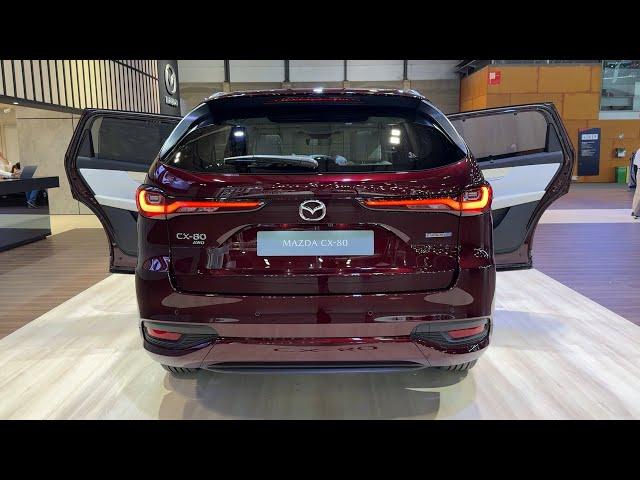 NEW MAZDA CX-80 2024 - PRACTICALITY test & TRUNK SPACE