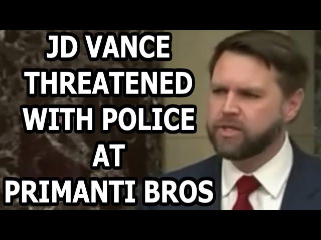 JD Vance Primanti Bros Campaign Stop Ruined