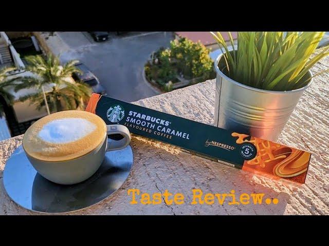 Starbucks Smooth Caramel Flavoured Coffee - Nespresso Original Review ️