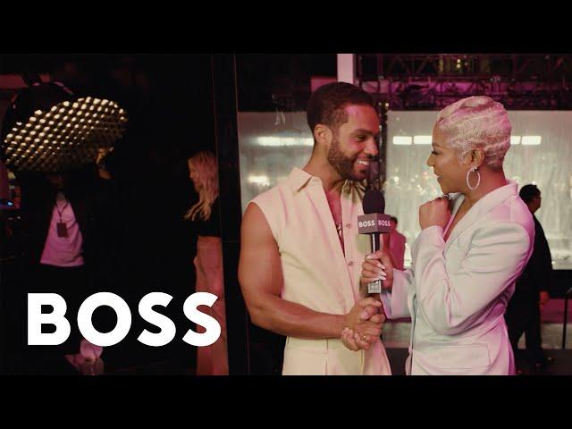 Guest Interviews with Tiffany Haddish at the Spring Summer 2023 Fashion Show | BOSS