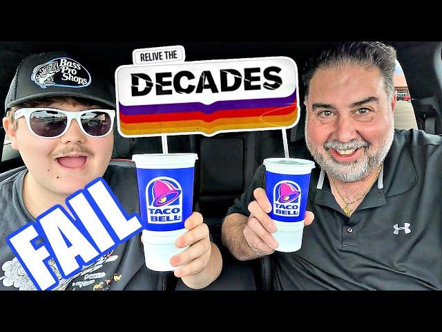 We Tried Taco Bell's Decades Menu and Here's What Went Wrong!