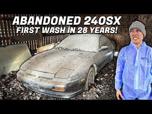 Deep Cleaning a Real Life Forza Barn Find: Nissan 240SX Transformation!