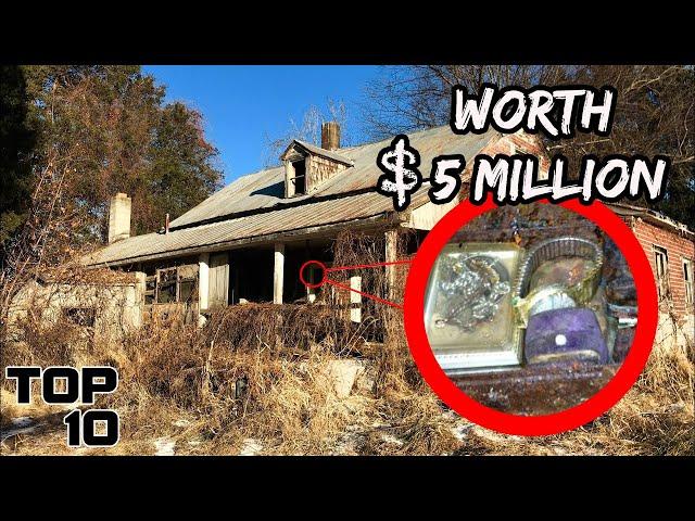 Top 10 Valuable Items Found In Abandoned Homes