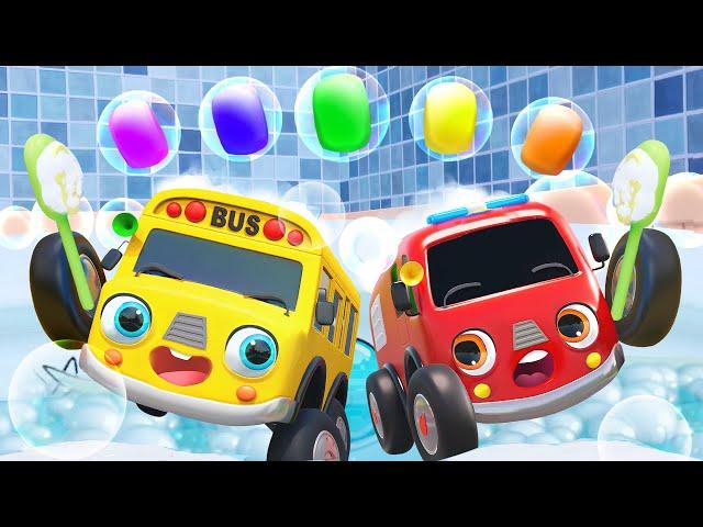 Take a Bath Together | Learn Good Habits | Nursery Rhymes & Kids Songs - Baby Car Songs TV