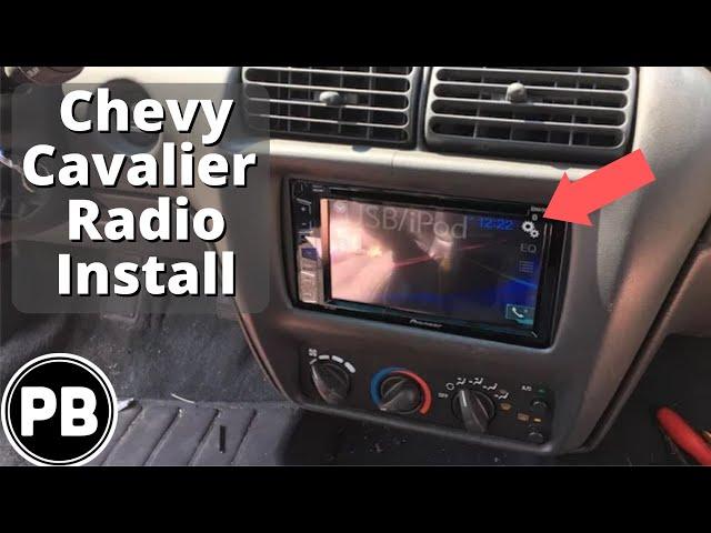 1995 - 2005 Chevy Cavalier Radio Install | Pioneer AVH-X280BT
